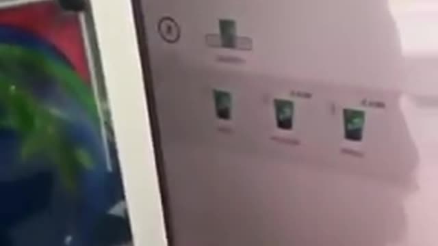 Kid punches McDonald's screen breaks