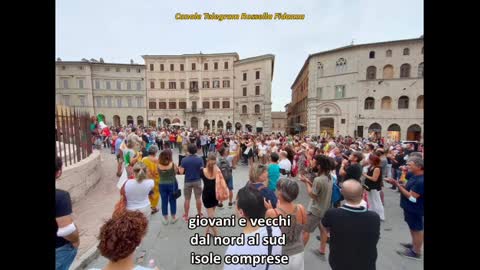 #NOGREENPASS COLLAGE DI PROTESTE ITALIANE