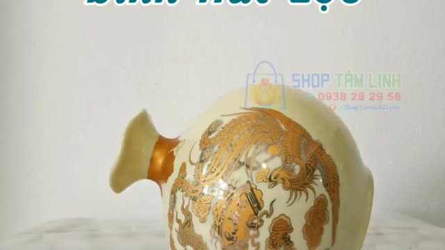 Bat Trang Ceramic: Spirituality Decor Jar