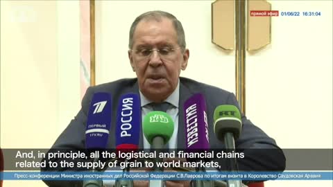 Lavrov: West keeps silent on European ports not accepting Russian grain ships amid food crisis fears