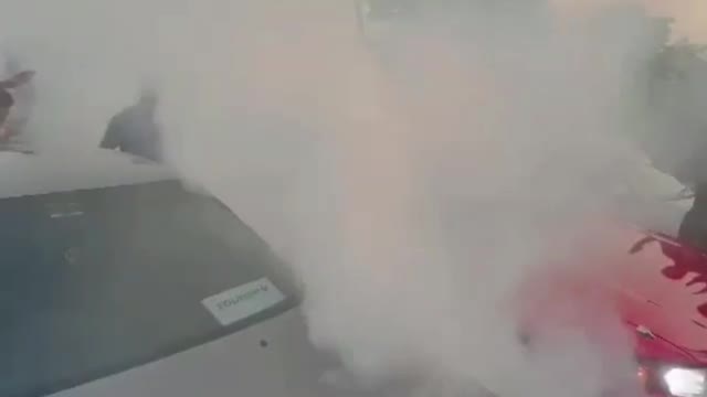 Toyota Mark 2 Burnout