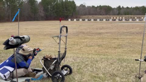 200 yard Rapid fire, bolt action match rifle.