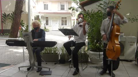 Jazztopia Trio at the Atelier Restaurant - Clinic São Vicente