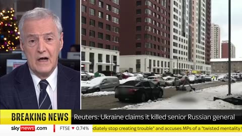 Senior Russian general killed in explosion in Moscow: Sky's Michael Clarke explains