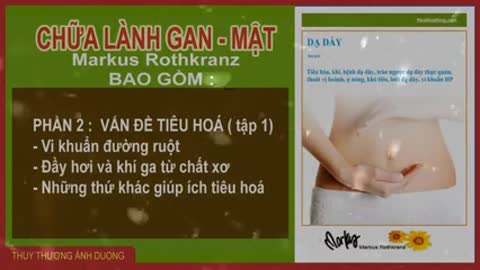 BỆNH DẠ DÀY VÀ CHỮA LÀNH DẠ DÀY BẢN FULL Markus Rothkranz