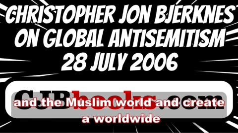 Global Antisemitism Psy-Op (This video got me nuked off of TikTok)