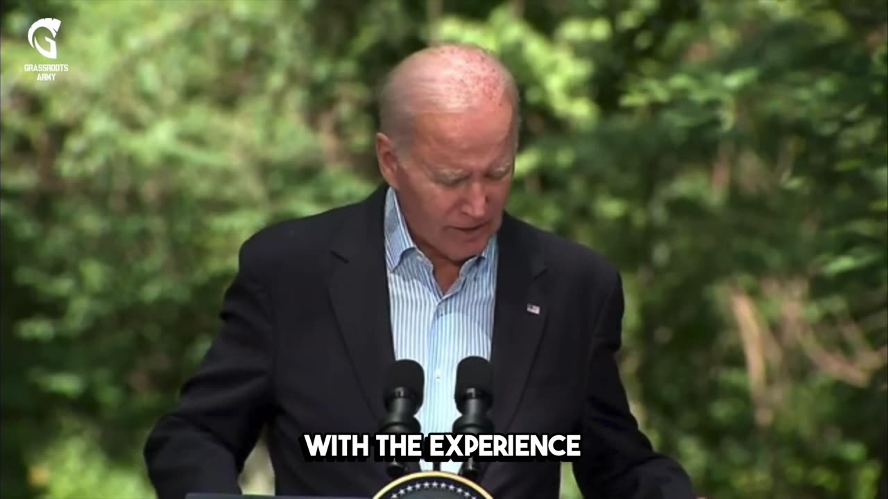 Joe Biden Gives "INSPIRING" Speech at Camp David