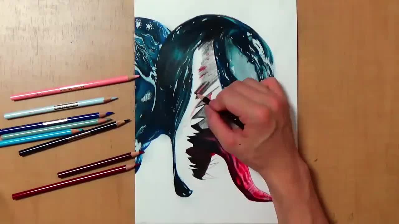 Drawing Colored Pensils