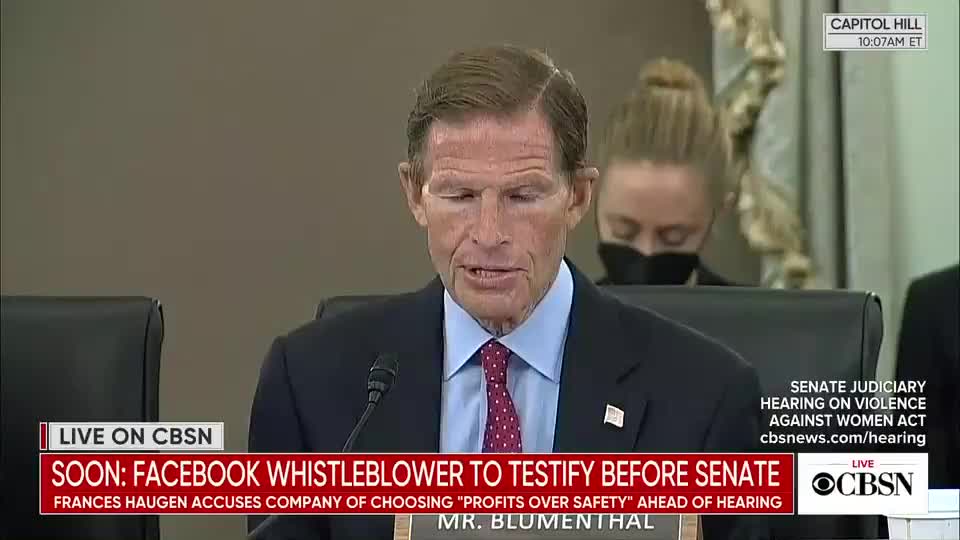 Blumenthal on Facebook: "Their profit was more important than the pain that they caused."