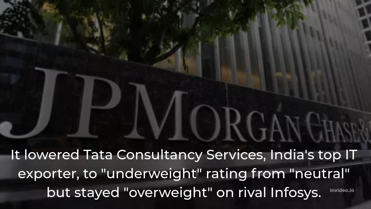 JPMorgan downgrades India's IT sector as pandemic boom fades