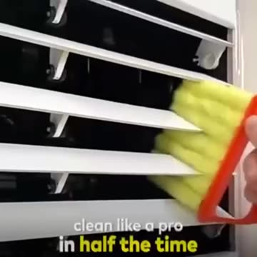 Portable Window Microfibre Venetian Blind Cleaning Brush