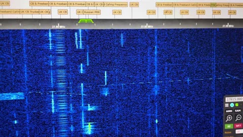 27.505 MHz FM Strong Paging Signals Pagers Data 11 Meter Band [G8JNJ SDR] 09 19 2024