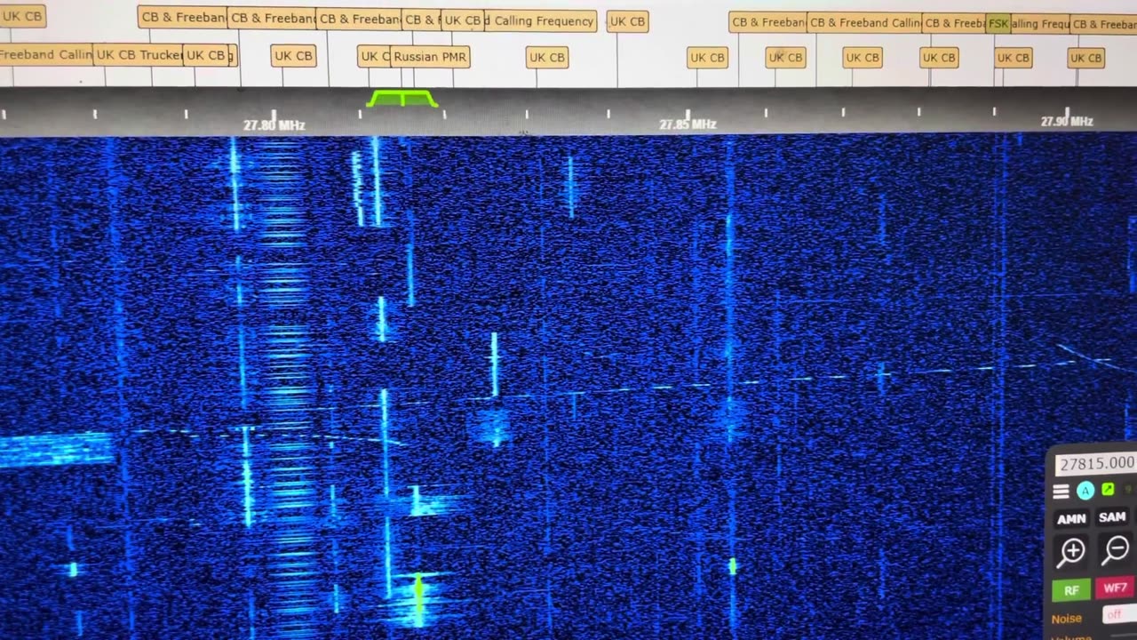 27.505 MHz FM Strong Paging Signals Pagers Data 11 Meter Band [G8JNJ SDR] 09 19 2024