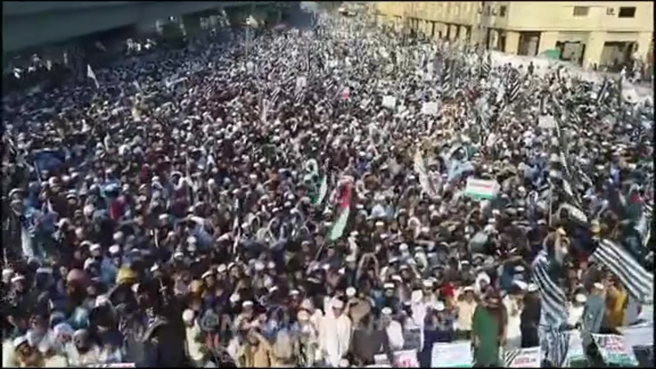 Pakistani stands with Palestine