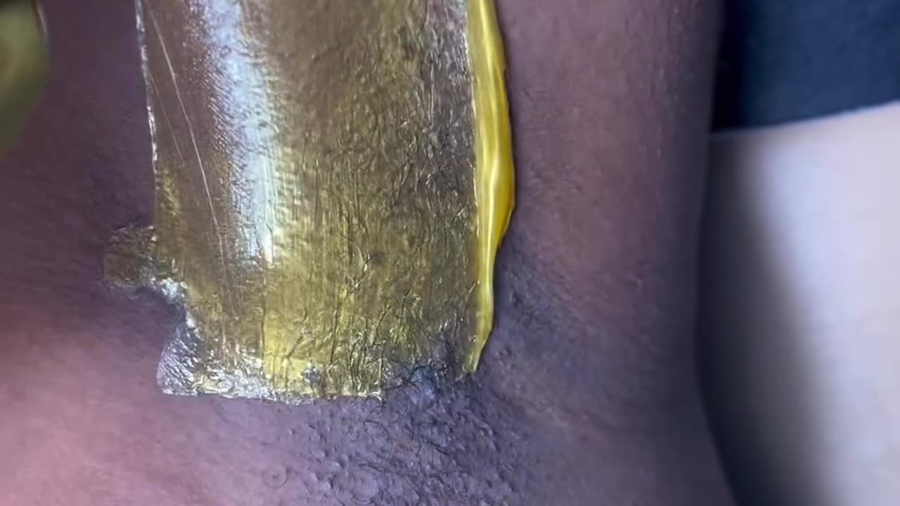 Underarm Waxing with Sexy Smooth Golden Allure Hard Wax | @aureateaesthetics