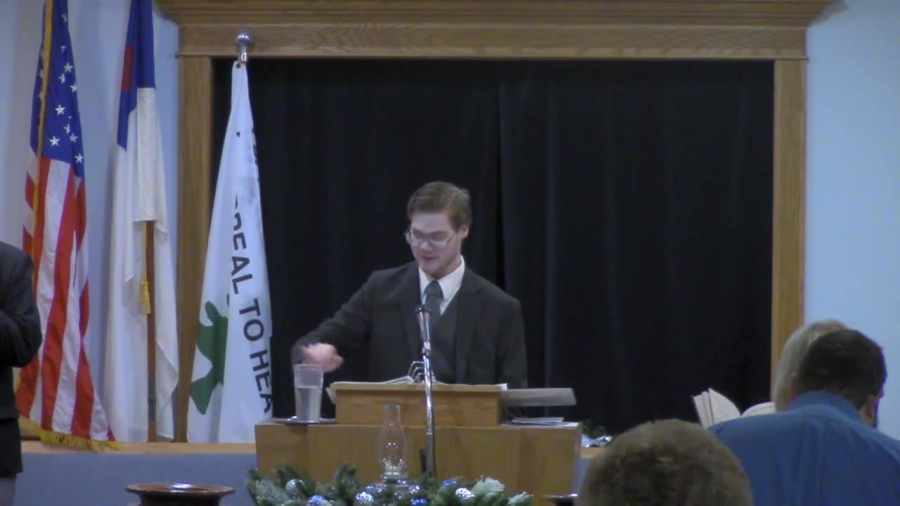 Sunday School. Pastor Troyer. The Book of Job.