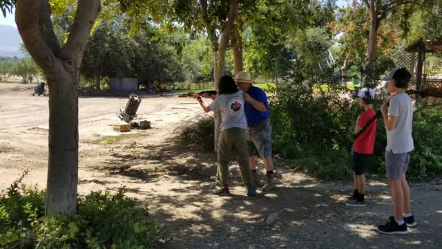 Shooting lessons in Chino Sept 4, 2021 Video 1