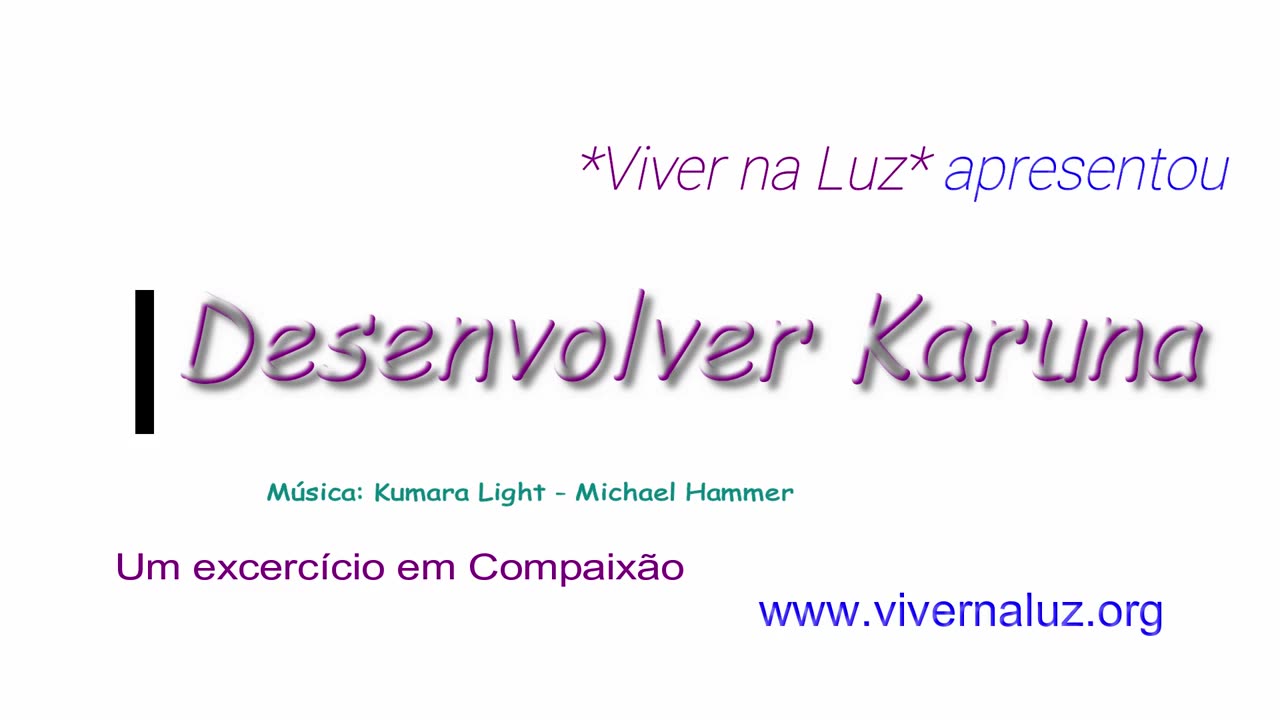 Meditação guiada 'Desenvolver Karuna'