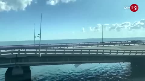 Ukraine paralyzed Crimean Bridge - this bridge could be completly destroyed