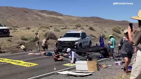 Burning Man - I love when the protesters get theirs