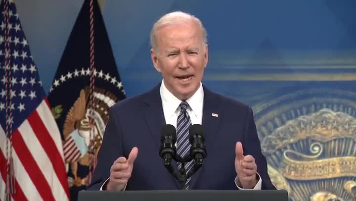 Biden says -we and the whole world need to reduce our dependence on fossil fuels altogether-