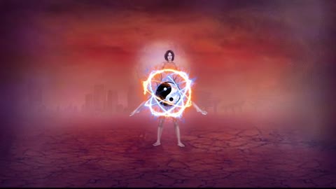 Fantastic & Dreamy Short Animation - Yin Yang Reaction Rotation