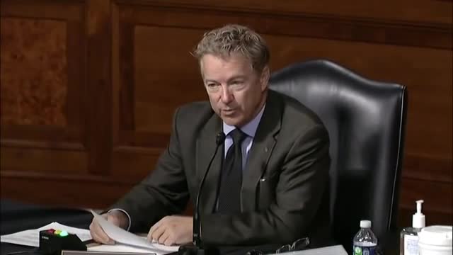 'I Hope People Will Discount Your Opinion': Rand Paul Clashes With Witness Over Afghanistan