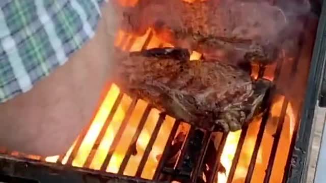 Charcoal Grilled Steak