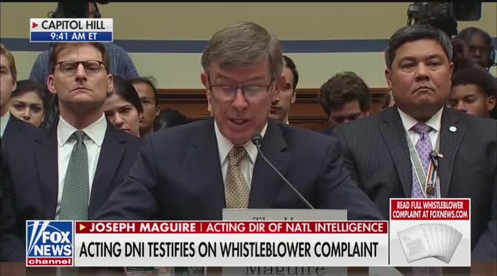 Acting DNI testifies at whistleblower hearing