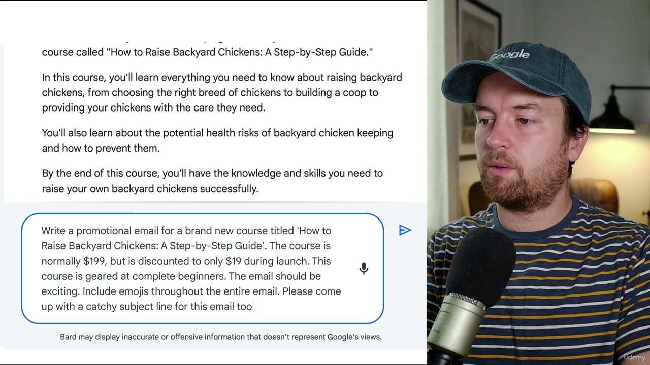 Chapter 27 | 005 Write Promotional Emails with Google Bard