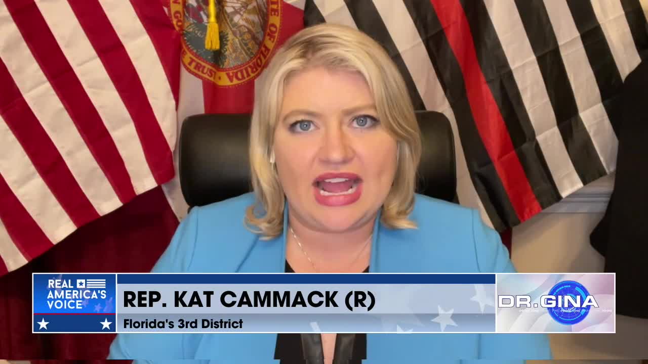 Rep Kat Cammack joins Dr. Gina to discuss Biden making a fool of the United States at the #G7summit