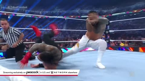 Reigns vs, uso_Tribal Combat for |Undisputed wwe #SummerSlam#Roman Reigns