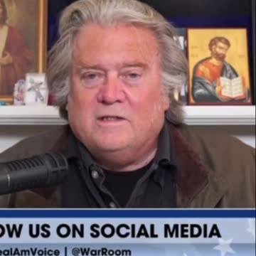 Steve Bannon: They FEAR you so much