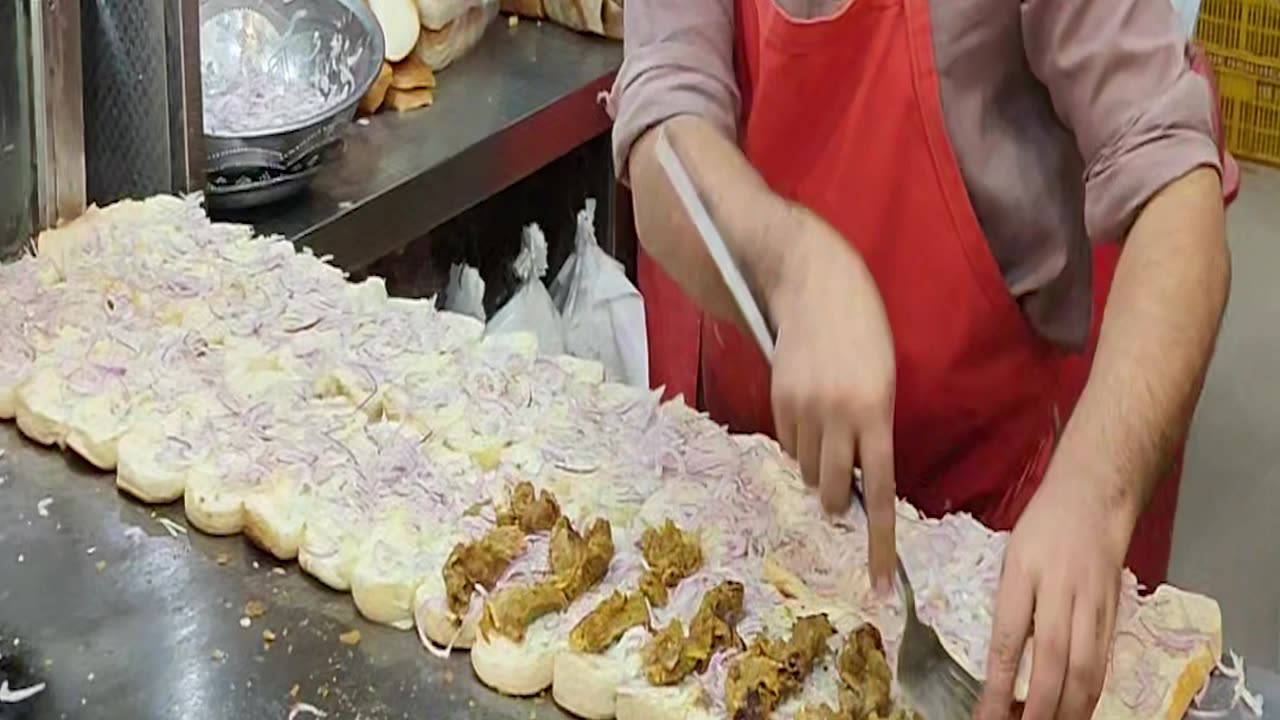 Special Egg Burger Making | Street Food 100+ Burgers #oddlysatisfying #shorts