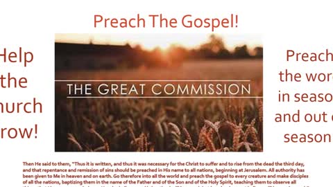 Living out the Great Commission