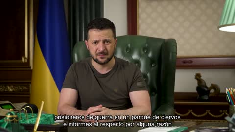 Zelensky criticó duramente el informe de Amnistía Internacional