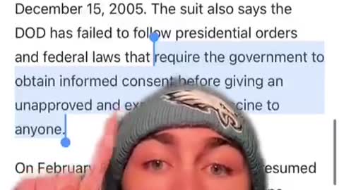 A message to our military regarding Covid Jabs