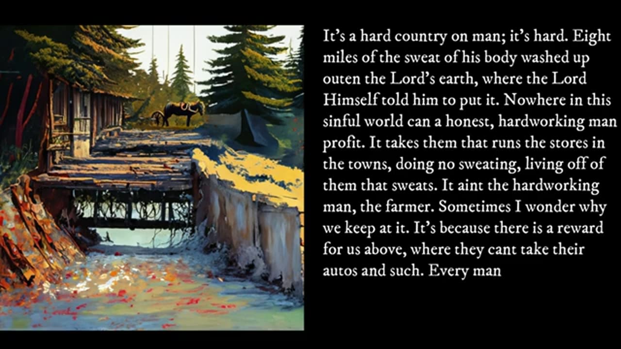 As I Lay Dying by William Faulkner - Part 2 of 4 - Audiobook with AI Voices & On-Screen Text