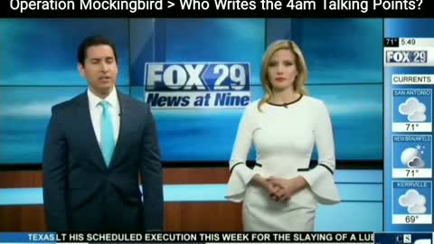 Operation Mockingbird: Who Writes the 4am Talking Points?