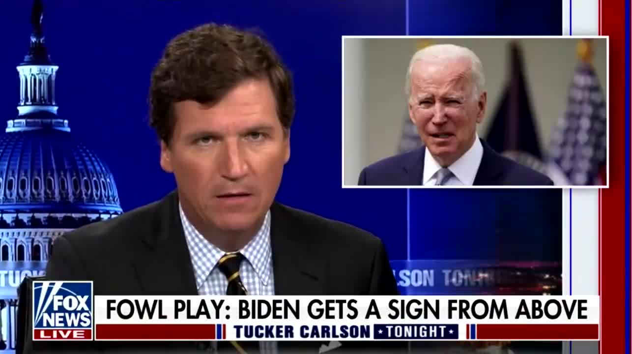 Tucker weighs in on Bird S**t Biden.