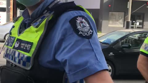 WA police Mask harassment 3 July 2021