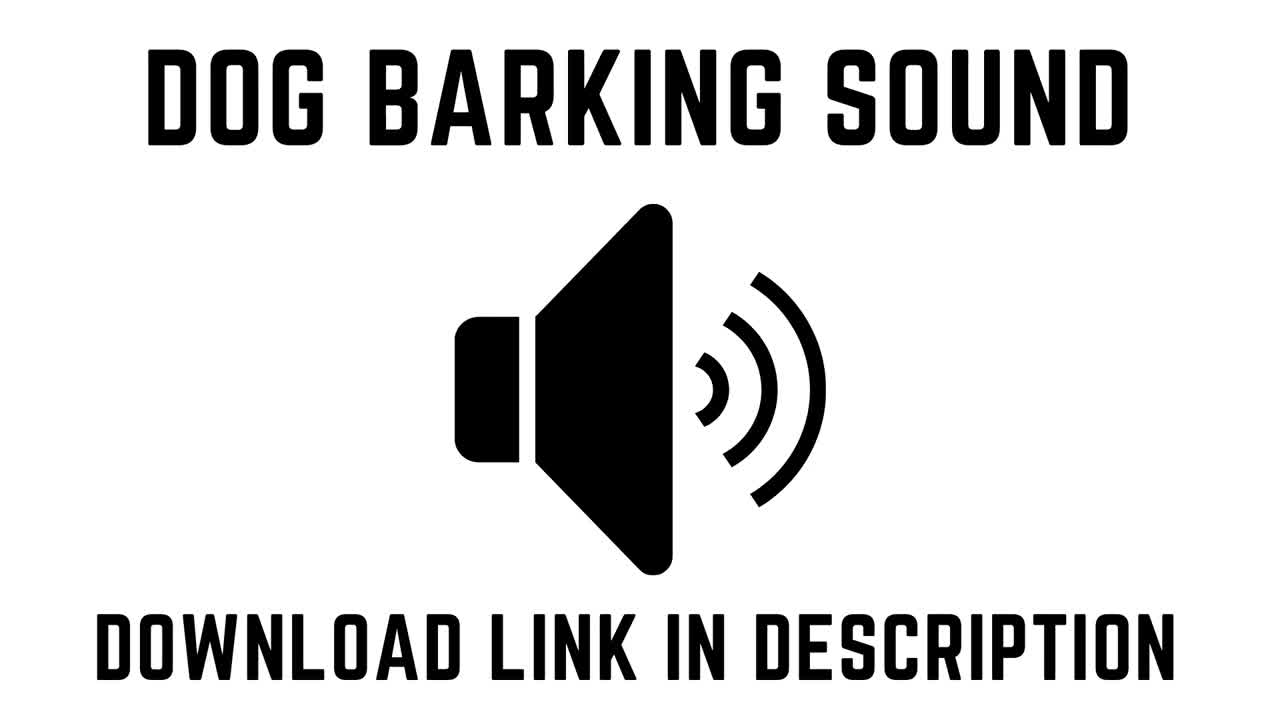 Dog Barking Sound Effect