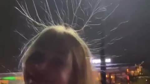 Oh, and thunderstorms in Sochi! The hair stands on end!