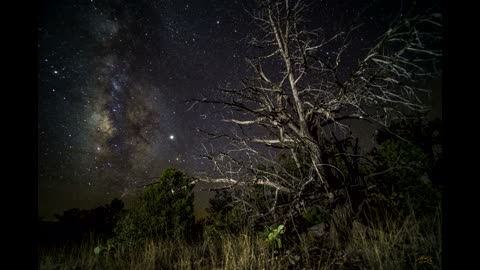 Sunset to Sunrise Time Lapse with Milky Way in 4K