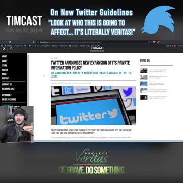 Twitter: "Look at who this is going to affect... It's literally Veritas!"