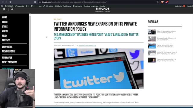Twitter: "Look at who this is going to affect... It's literally Veritas!"