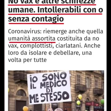 Odio e divisioni sociali da vip e giornali