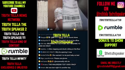 LIYAH THE DOLL LINES UP WITH POLYGOD & POLYGODDESS WHILE THEY TAKE THEY'RE DNA TEST