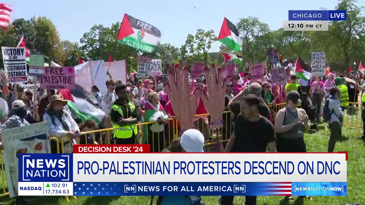 'Anything is possible': Pro-Palestinian protests descend on DNC | NewsNation Now