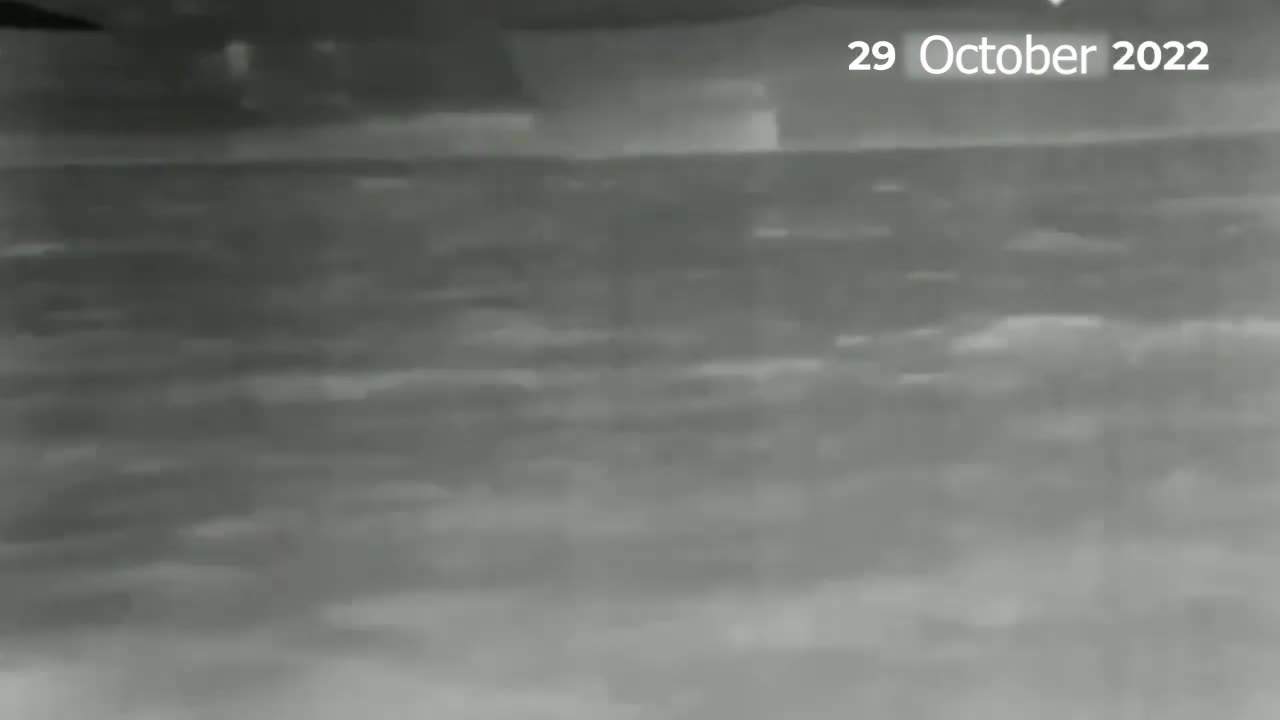 Remarkable video attack on the Russian Sevastopol Naval Base